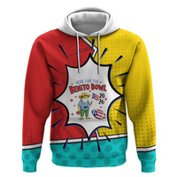 Benito Bowl Puerto Rican Frog Hoodie Playful Pop‑Culture Game Day