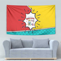 Benito Bowl Puerto Rican Frog Tapestry Playful Pop‑Culture Game Day