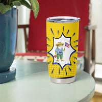 Benito Bowl Puerto Rican Frog Tumbler Cup Playful Pop‑Culture Game Day