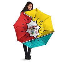 Benito Bowl Puerto Rican Frog Umbrella Playful Pop‑Culture Game Day