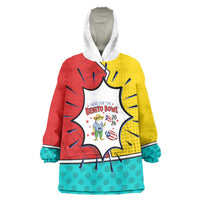 Benito Bowl Puerto Rican Frog Wearable Blanket Hoodie Playful Pop‑Culture Game Day