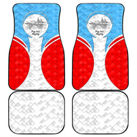 Luxembourg Car Mats with National Coat of Arms and Letzebuerg Text Design