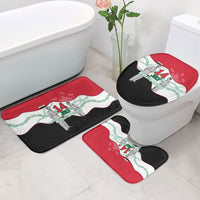 Iraq 14 July Revolution 1958 Bathroom Set Abdul Karim Qasim Broken Chains Rising Fists
