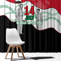 Iraq 14 July Revolution 1958 Window Curtain Abdul Karim Qasim Broken Chains Rising Fists