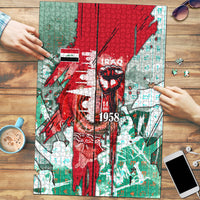 Iraq Revolution Puzzle Eagle Of Saladin Iraqi Patriotism