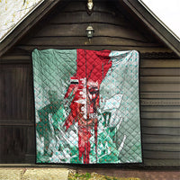 Iraq Revolution Quilt Eagle Of Saladin Iraqi Patriotism