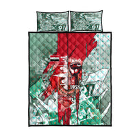 Iraq Revolution Quilt Bed Set Eagle Of Saladin Iraqi Patriotism