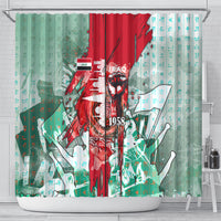 Iraq Revolution Shower Curtain Eagle Of Saladin Iraqi Patriotism