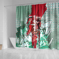 Iraq Revolution Shower Curtain Eagle Of Saladin Iraqi Patriotism
