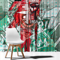 Iraq Revolution Window Curtain Eagle Of Saladin Iraqi Patriotism