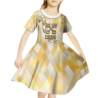 Vatican City Kid Short Sleeve Dress Catholic Heritage St Peters Square - Coat Of Arms 1929