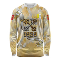 Vatican City Long Sleeve Shirt Catholic Heritage St Peters Square - Coat Of Arms 1929