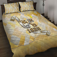 Vatican City Quilt Bed Set Catholic Heritage St Peters Square - Coat Of Arms 1929