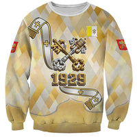 Vatican City Sweatshirt Catholic Heritage St Peters Square - Coat Of Arms 1929