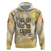 Vatican City Zip Hoodie Catholic Heritage St Peters Square - Coat Of Arms 1929