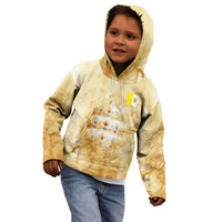Vatican City St Peters Basilica Kid Hoodie Papal Tiara - Tu Es Petrus Catholic Watercolor