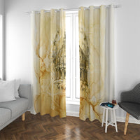 Vatican City St Peters Basilica Window Curtain Papal Tiara - Tu Es Petrus Catholic Watercolor