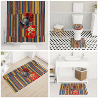 Vatican City Swiss Guard Protectors Of The Holy See Bathroom Set Renaissance Uniform Stripes Catholic Military History