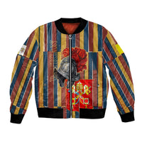 Vatican City Swiss Guard Protectors Of The Holy See Bomber Jacket Renaissance Uniform Stripes Catholic Military History