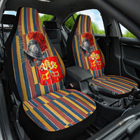 Vatican City Swiss Guard Protectors Of The Holy See Car Seat Cover Renaissance Uniform Stripes Catholic Military History