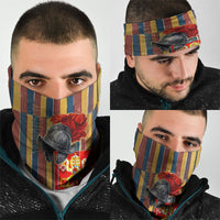 Vatican City Swiss Guard Protectors Of The Holy See Neck Gaiter Renaissance Uniform Stripes Catholic Military History