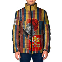 Vatican City Swiss Guard Protectors Of The Holy See Padded Jacket Renaissance Uniform Stripes Catholic Military History