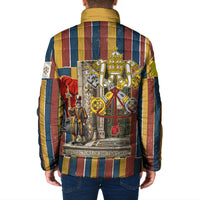 Vatican City Swiss Guard Protectors Of The Holy See Padded Jacket Renaissance Uniform Stripes Catholic Military History