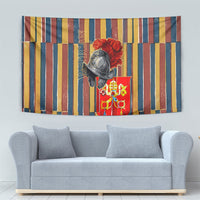 Vatican City Swiss Guard Protectors Of The Holy See Tapestry Renaissance Uniform Stripes Catholic Military History