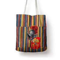 Vatican City Swiss Guard Protectors Of The Holy See Tote Bag Renaissance Uniform Stripes Catholic Military History
