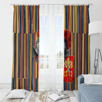 Vatican City Swiss Guard Protectors Of The Holy See Window Curtain Renaissance Uniform Stripes Catholic Military History