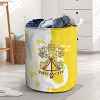 Coat Of Arms Flag of Vatican City Laundry Basket Catholic Cross Heritage Symbol