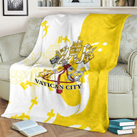 Coat Of Arms Flag of Vatican City Blanket Catholic Cross Heritage Symbol