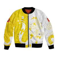 Coat Of Arms Flag of Vatican City Bomber Jacket Catholic Cross Heritage Symbol