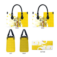 Coat Of Arms Flag of Vatican City Leather Bag Catholic Cross Heritage Symbol