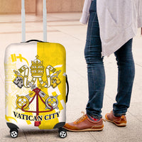 Coat Of Arms Flag of Vatican City Luggage Cover Catholic Cross Heritage Symbol