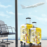 Coat Of Arms Flag of Vatican City Luggage Cover Catholic Cross Heritage Symbol