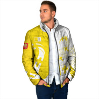 Coat Of Arms Flag of Vatican City Padded Jacket Catholic Cross Heritage Symbol