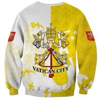 Coat Of Arms Flag of Vatican City Sweatshirt Catholic Cross Heritage Symbol