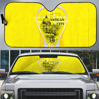 Saint Peters Basilica Vatican City Auto Sun Shade Basilica Dome Catholic Cross Religious - Coat Of Arms Sketch Art