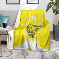 Saint Peters Basilica Vatican City Blanket Basilica Dome Catholic Cross Religious - Coat Of Arms Sketch Art
