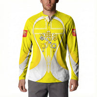 Saint Peters Basilica Vatican City Button Sweatshirt Basilica Dome Catholic Cross Religious - Coat Of Arms Sketch Art