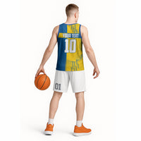 Personalized Sweden Soccer Basketball Jersey Swedish Flag - Moose Football Mascot