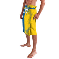 Personalized Sweden Soccer Lavalava Swedish Flag - Moose Football Mascot