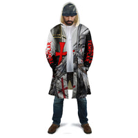 Knights Templar Crusader Cloak Medieval Armor Red Cross Shield