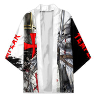 Knights Templar Crusader Kimono Medieval Armor Red Cross Shield