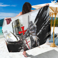 Knights Templar Crusader Sarong Medieval Armor Red Cross Shield
