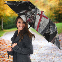 Knights Templar Crusader Umbrella Medieval Armor Red Cross Shield