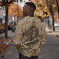 Black Cowboy Nat Love Sweatshirt Vintage Western Portrait Lasso