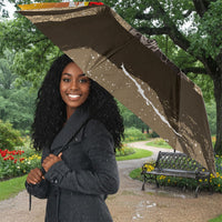 Black Cowboy Bill Pickett Umbrella Retro Sunset Western Design