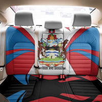 Antigua and Barbuda Flag Back Car Seat Cover with National Coat of Arms - Wonder Print Shop